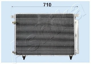 Condenser, air conditioning (CND253017)