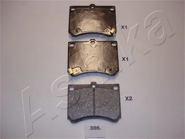 Brake Pad Set, disc brake (50-03-386)