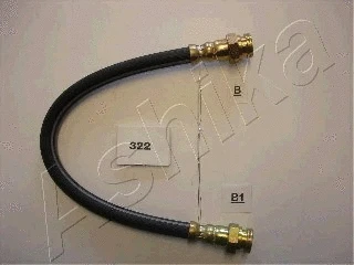 Holding Bracket, brake hose (69-03-322)