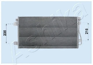 Condenser, air conditioning (CND093045)