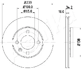 Brake Disc (60-00-0952)