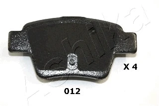 Brake Pad Set, disc brake (51-00-012)