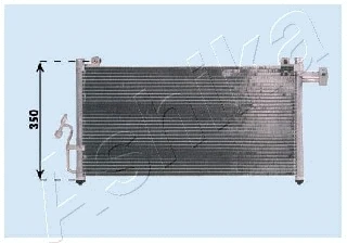 Condenser, air conditioning (CND253011)
