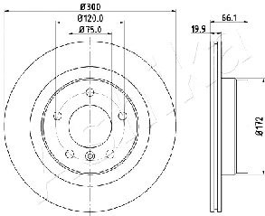 Brake Disc (61-00-0101)