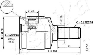 Joint Kit, drive shaft