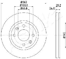Brake Disc (60-00-0632)