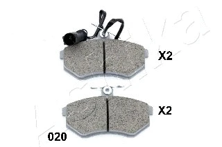 Brake Pad Set, disc brake (50-00-020)