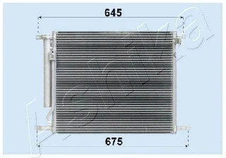 Condenser, air conditioning (CND313016)