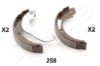 Brake Shoe Set, parking brake (55-02-258)