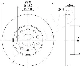 Brake Disc (60-00-0941)