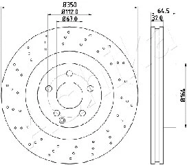 Brake Disc (60-00-0543)