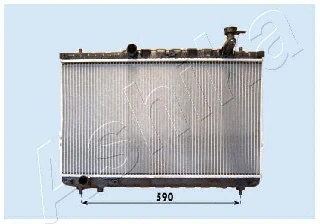 Radiator, engine cooling (RDA283087)