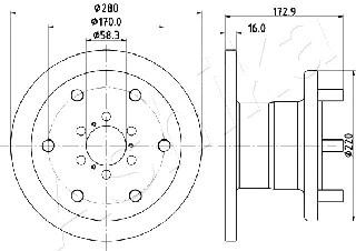 Brake Disc (60-00-0255)