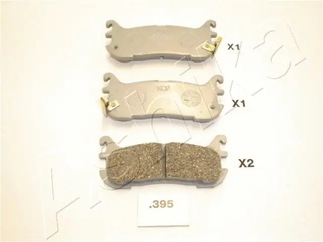 Brake Pad Set, disc brake (51-03-395)