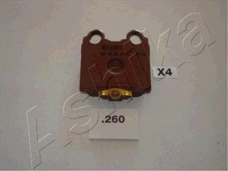 Brake Pad Set, disc brake (51-02-260)