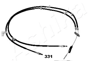 Cable Pull, parking brake (131-03-331)