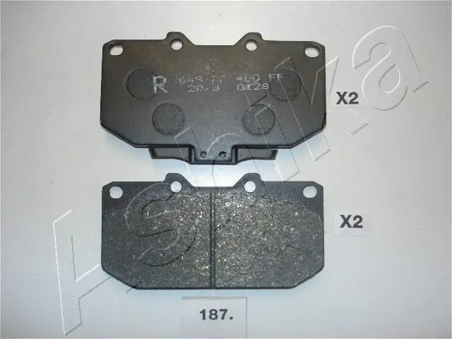 Brake Pad Set, disc brake (50-01-187)