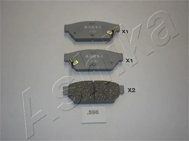 Brake Pad Set, disc brake (51-05-596)
