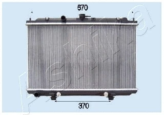 Radiator, engine cooling (RDA213043)