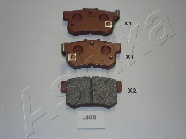 Brake Pad Set, disc brake (51-04-408)