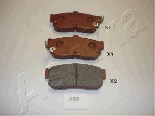 Brake Pad Set, disc brake (51-01-133)