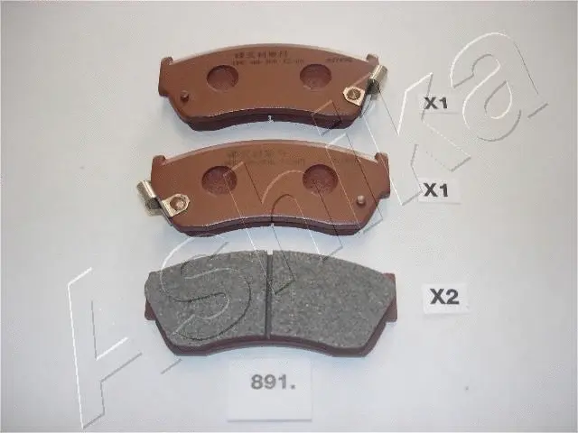 Brake Pad Set, disc brake (50-08-891)