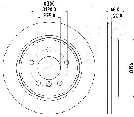 Brake Disc (61-00-0114)