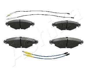 Brake Pad Set, disc brake (50-00-0616)
