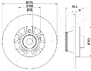Brake Disc (61-00-0511)