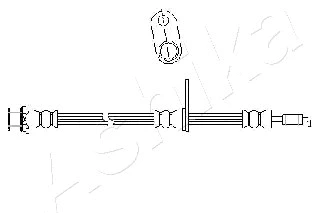 Holding Bracket, brake hose