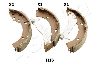 Brake Shoe Set (55-0H-H18)