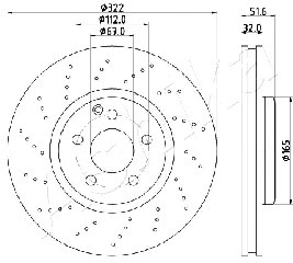 Brake Disc (60-00-0528)