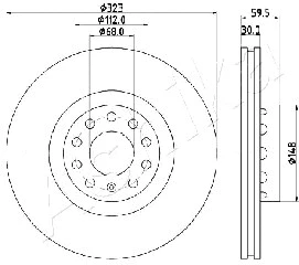 Brake Disc (60-00-0922)