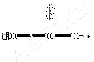 Holding Bracket, brake hose