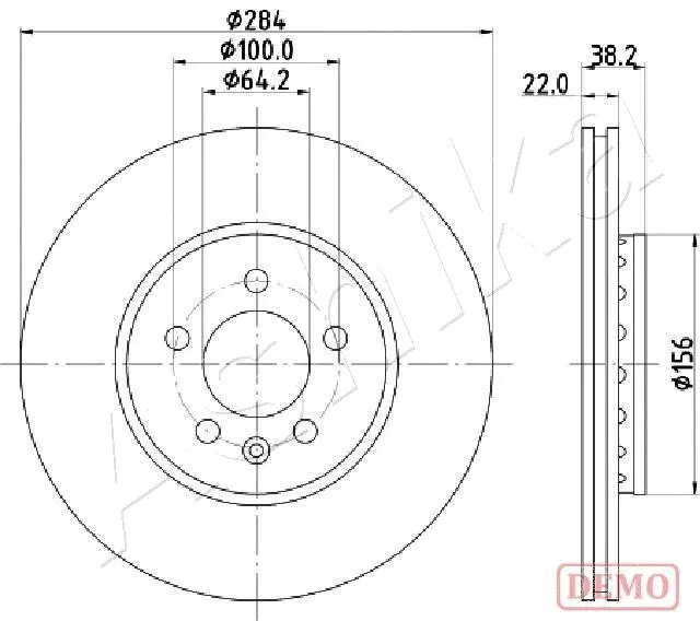 Brake Disc (60-04-442C)