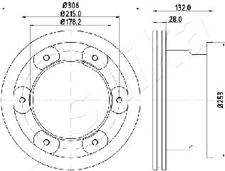 Brake Disc (61-00-0226)