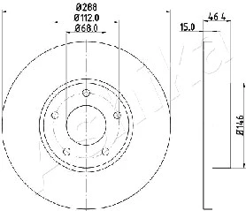 Brake Disc (60-00-0923)