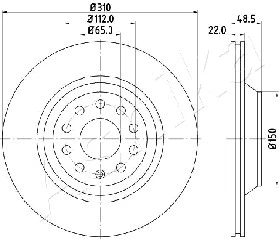 Brake Disc (61-00-0903)