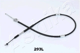 Cable Pull, parking brake (131-02-293L)