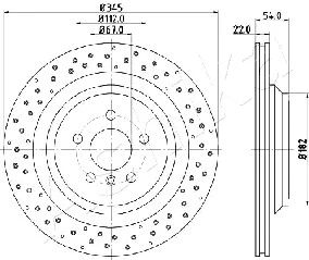Brake Disc (61-00-0520)