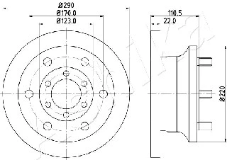 Brake Disc (60-00-0256)