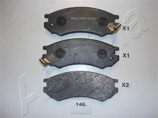 Brake Pad Set, disc brake (50-01-148)
