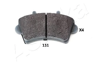 Brake Pad Set, disc brake (50-01-151)