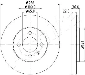 Brake Disc (60-00-0943)
