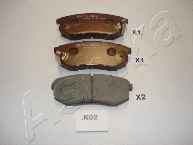 Brake Pad Set, disc brake (51-0K-K02)