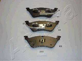 Brake Pad Set, disc brake (51-09-993)
