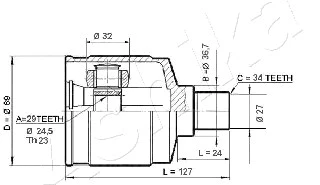 Joint Kit, drive shaft