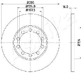 Brake Disc (61-00-0314)