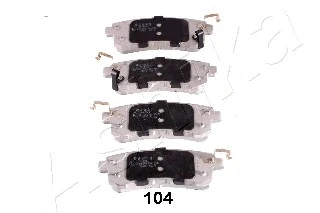 Brake Pad Set, disc brake (51-01-104)