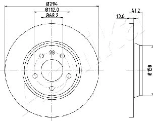 Brake Disc (61-00-0307)